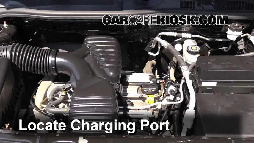 2005 Saturn Vue 2.2L 4 Cyl. Air Conditioner Recharge Freon